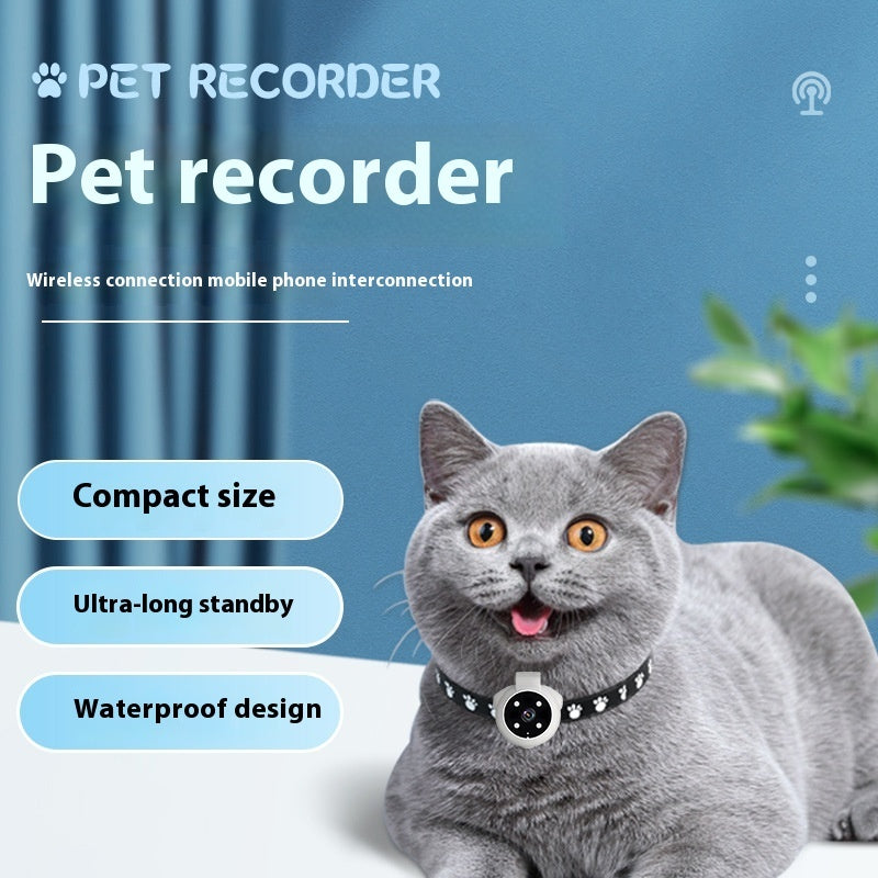 Pets Recorder Pet Tracker Collar Dogs