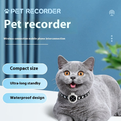 Pets Recorder Pet Tracker Collar Dogs